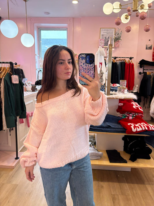 Think Pink Sweater