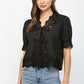 Lace Effect Blouse