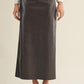 Coco Faux Leather Skirt