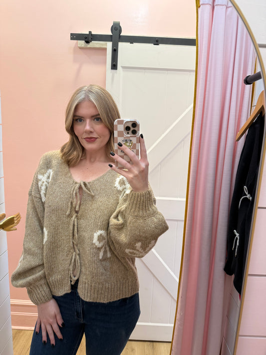 Tied with a Bow Cardigan