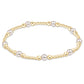enewton classic purpose pattern 4mm bead bracelet - pearl