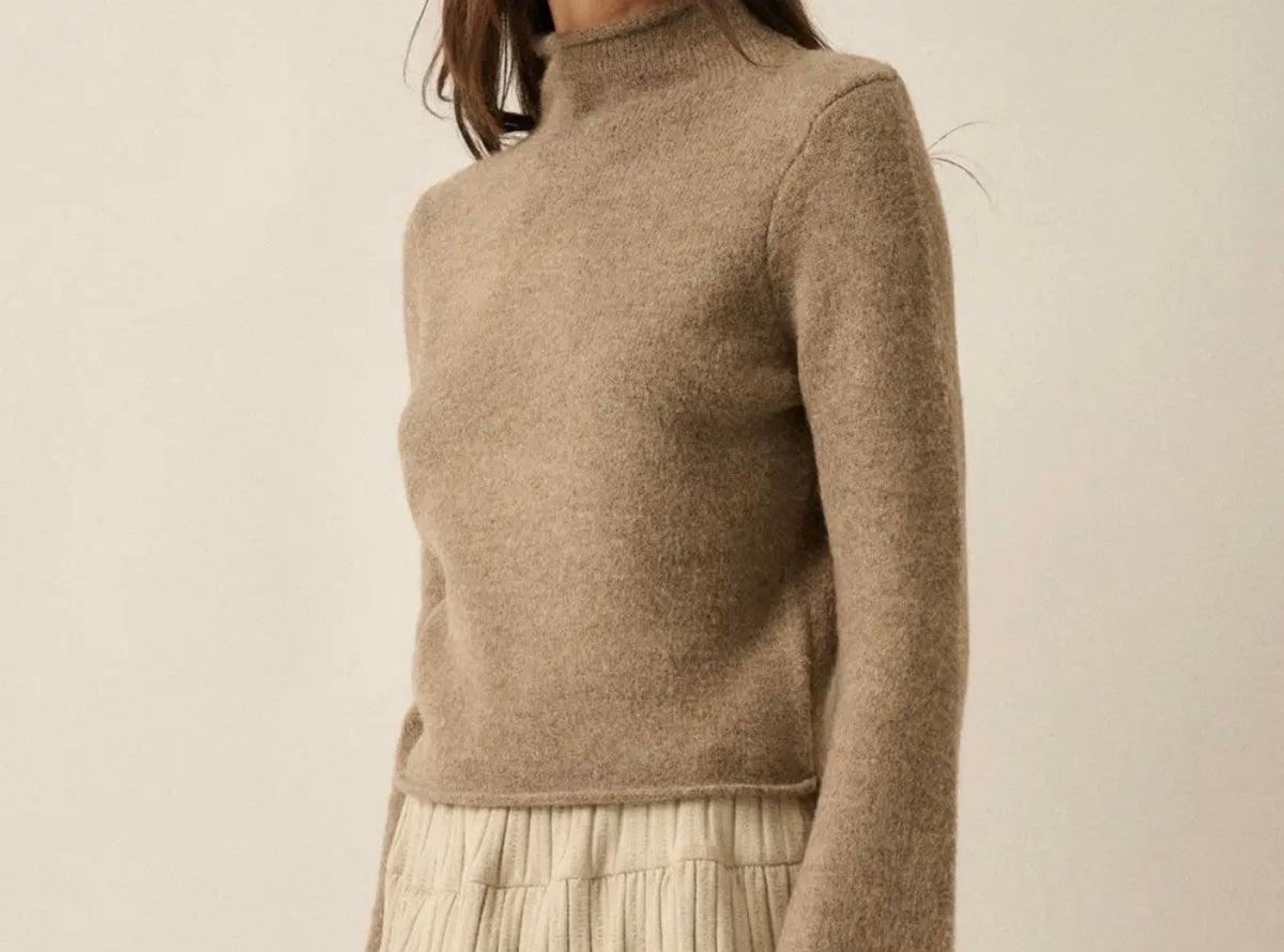 Bardot Funnel Neck Sweater