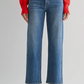 OMW Midrise Slim Wide Leg Denim