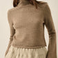 Bardot Funnel Neck Sweater