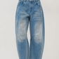 Darted Barrel Denim