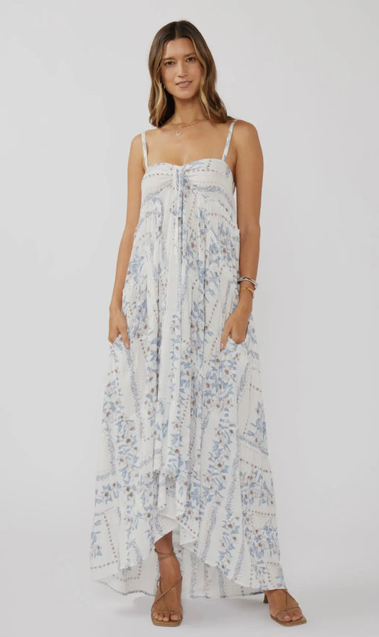 Carolina Hi-Lo Maxi Dress