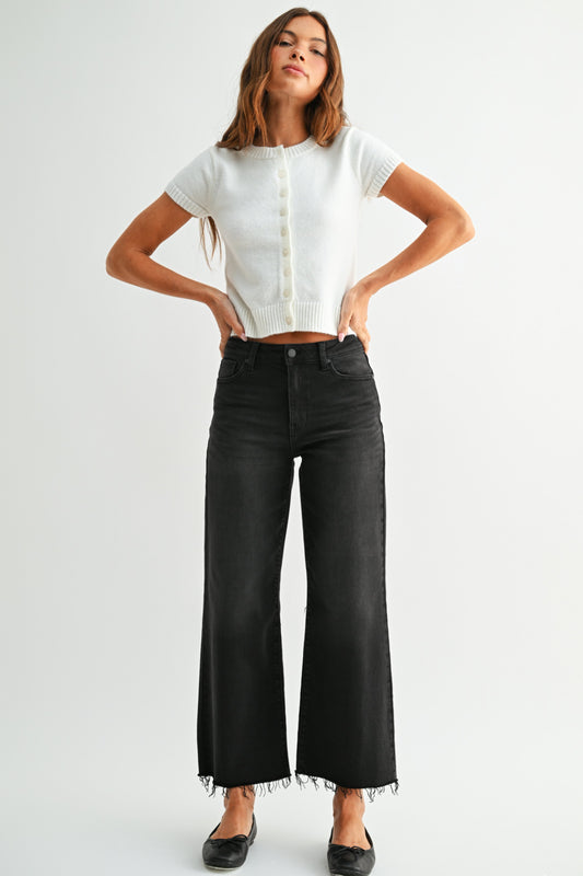 Maggie Slim Wide Leg Denim