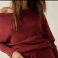 Mulberry Off The Shoulder Top