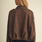 Statement in Suede Jacket