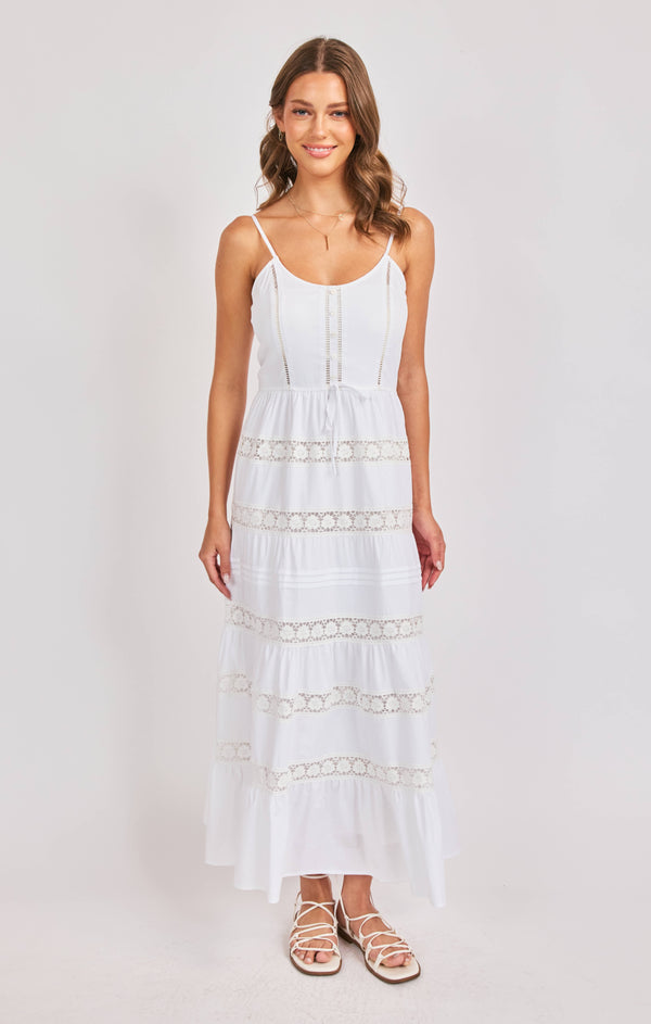 Low tide tiered Maxi Dress