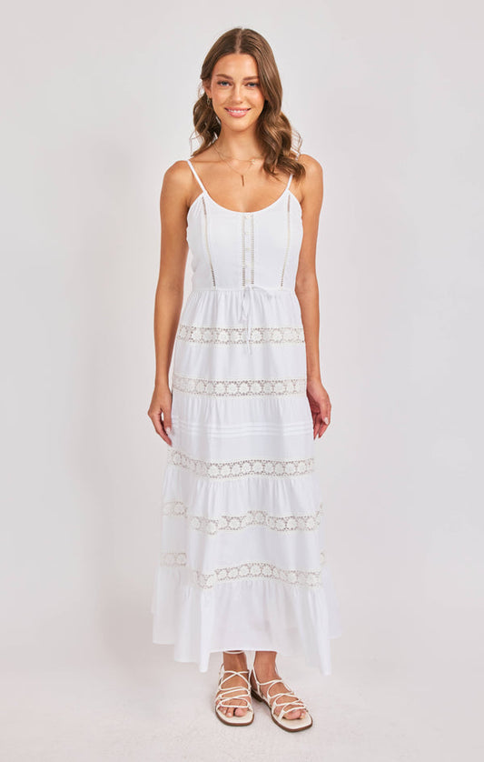 Low tide tiered Maxi Dress