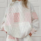 Quilted Patchwork Hoodie