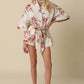 Katrina Floral Tie-Waist Romper