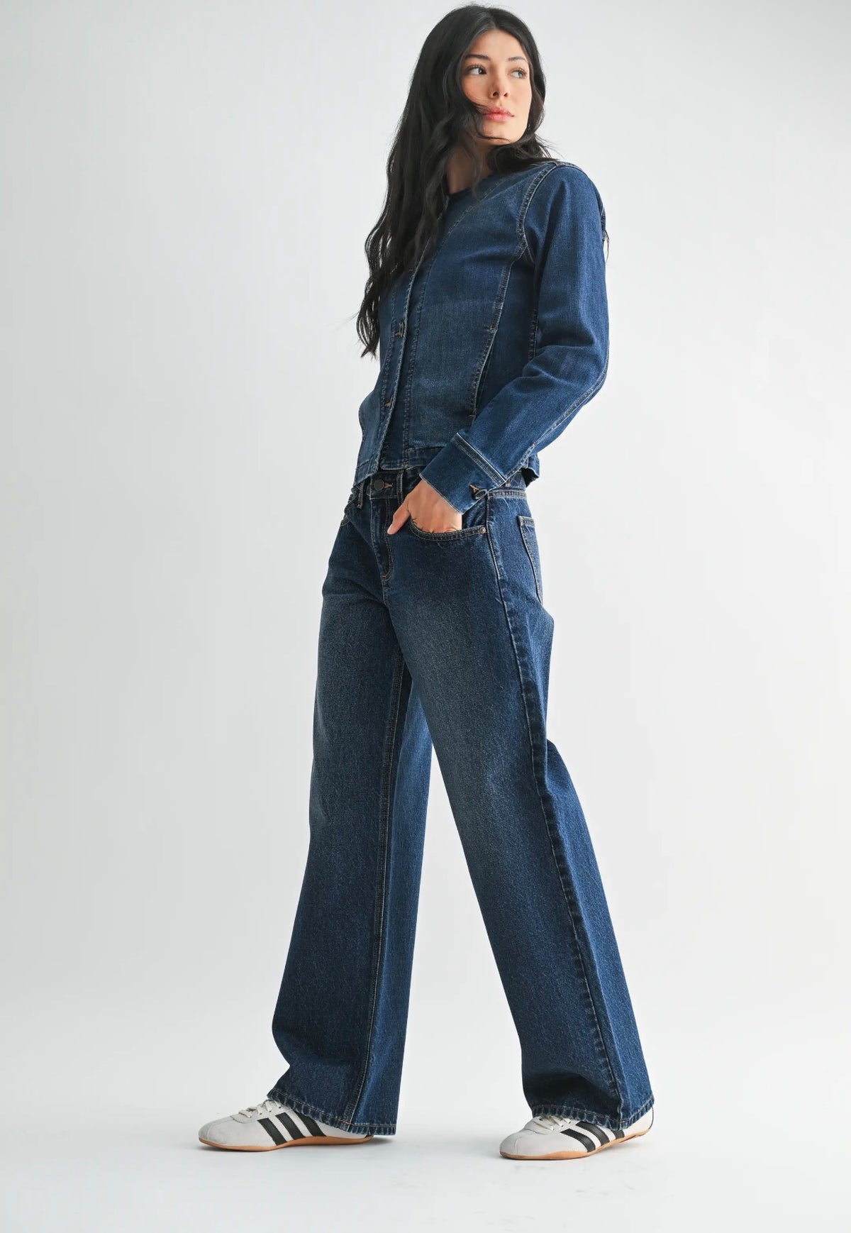 Eden Non-Stretch Baggy Denim