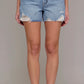 Finn High Rise Denim Short