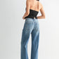 Ella Full Length Straight Denim