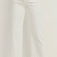 Milky White Patch Pocket Denim