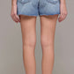 Finn High Rise Denim Short