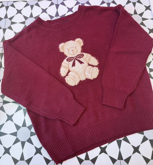 I Love My Teddy Bear Sweater