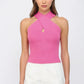 Crisscross Halter Top