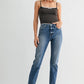 The Meg Stovepipe Mid-Rise Denim