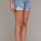 Finn High Rise Denim Short