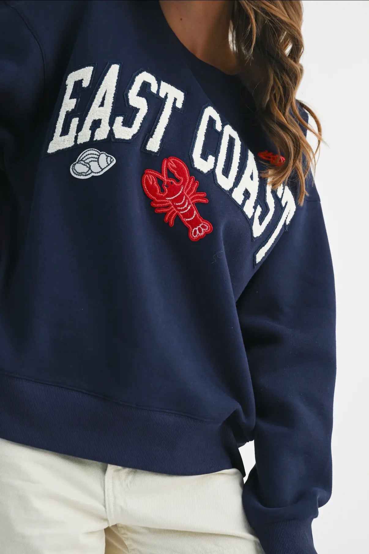 East Coast “Lobstah” Crewneck  Back in Stock! 🦞
