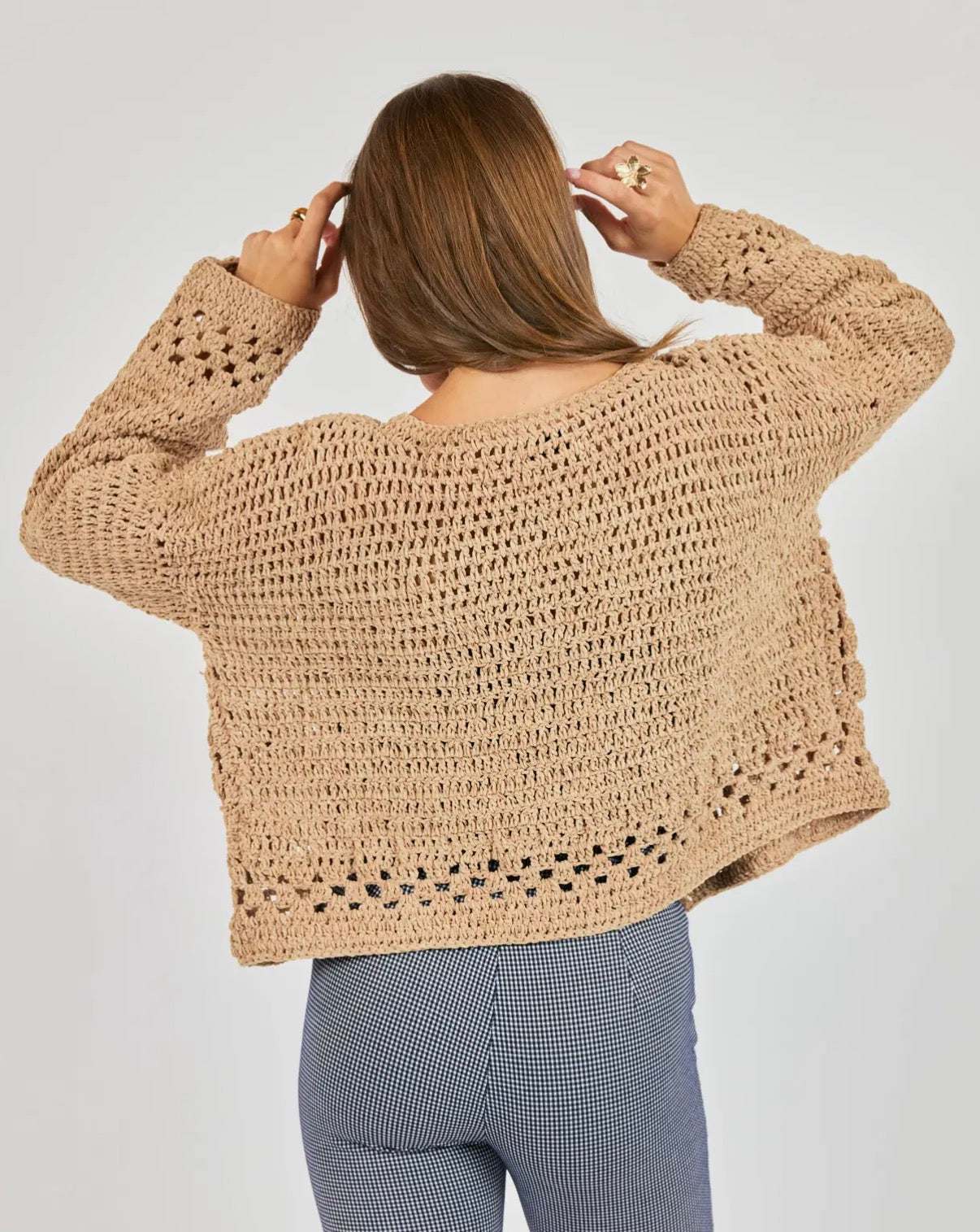 Sienna Hand-Knit Cardigan