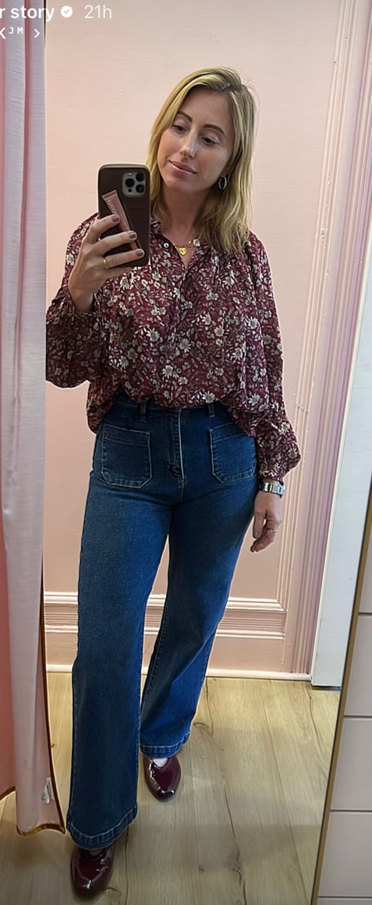 Autumn Bloom Blouse