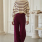 Celia Contrast Stitch Sweater Pant