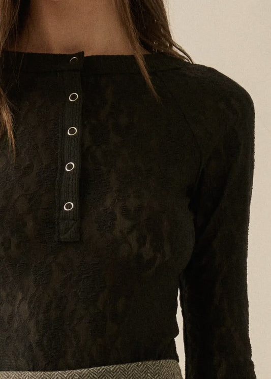 Lace Me Up Henly Top