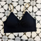 Strap its one size bra Black Lux Chain