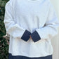 Peekaboo Polka Dot Sweatshirt