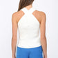 Crisscross Halter Top