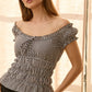 Sophia Gingham Top