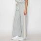 Terry Side Lace Trim Pants