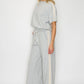 Terry Side Lace Trim Pants