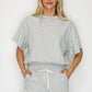 Terry Lace Trim Top