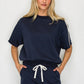 Terry Lace Trim Top