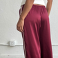 Melanie Side Stripe Satin Pants