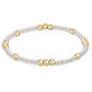 enewton worthy pattern 3mm bead bracelet - Pearl