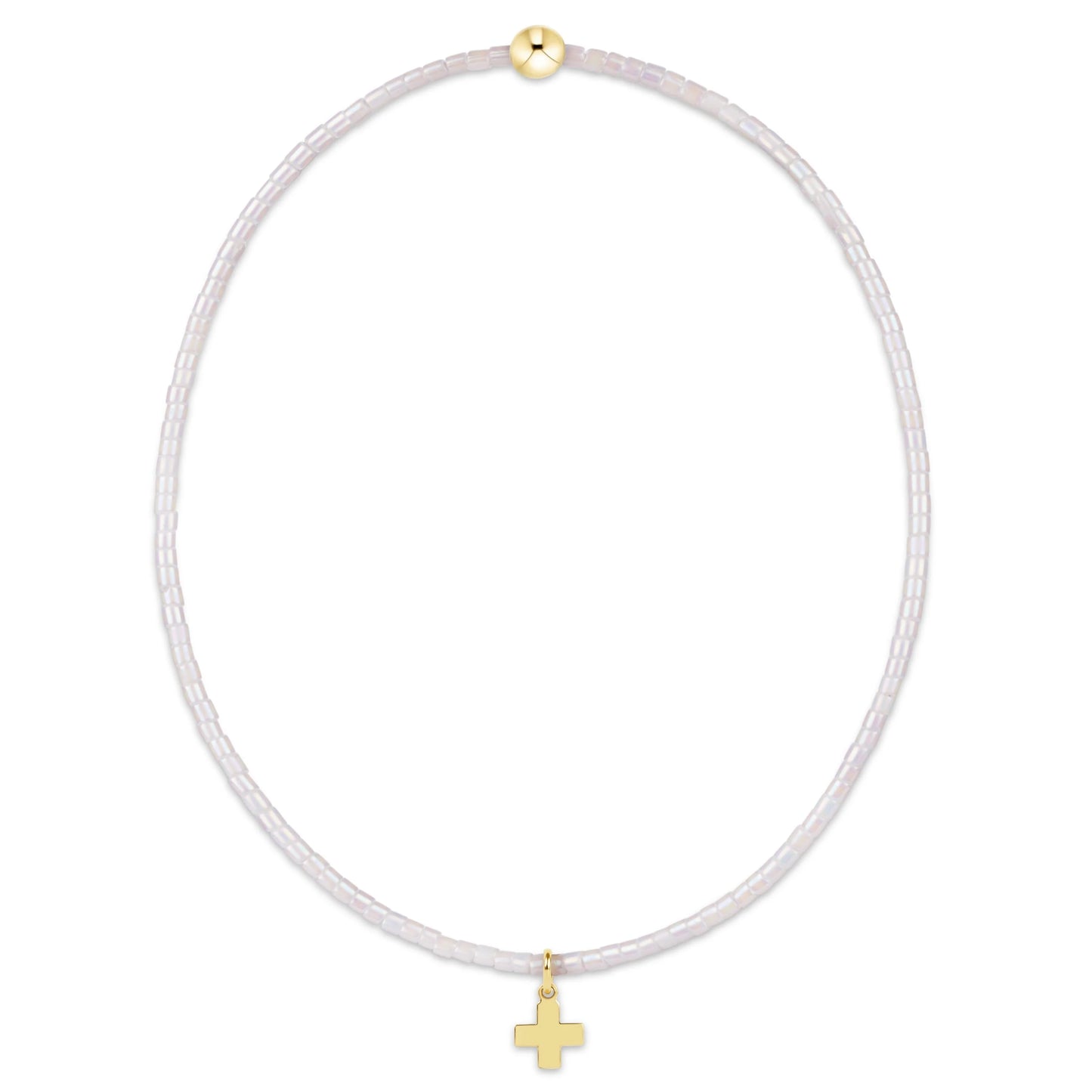 enewton hope classic signature cross small gold charm