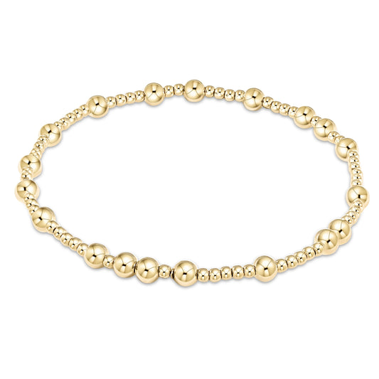 Enewton hope unwritten bracelet - gold 4mm