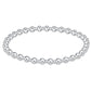 enewton classic grateful pattern 4mm bead bracelet - sterling
