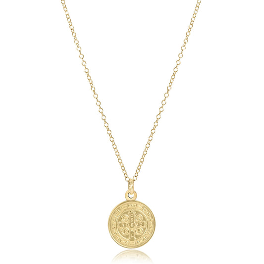 enewton Blessing Disc 16" necklace Gold