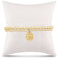 enewton classic gold 2mm bead bracelet - inspire small gold charm