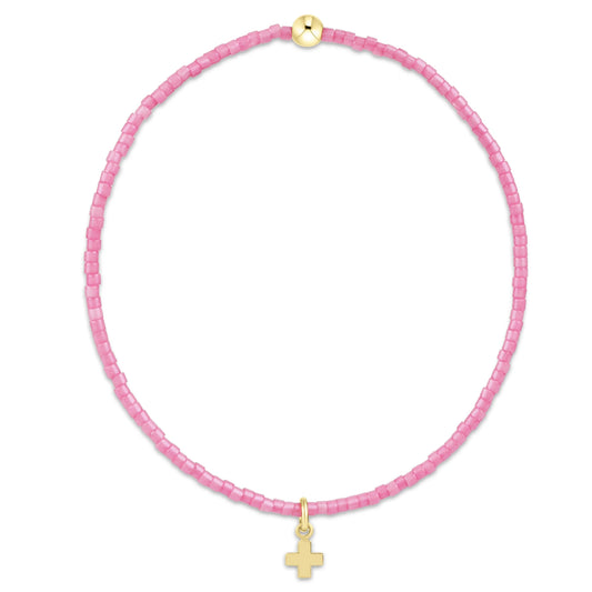 enewton hope classic signature cross small gold charm
