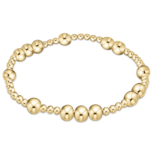 Enewton hope unwritten 6mm bead bracelet - gold