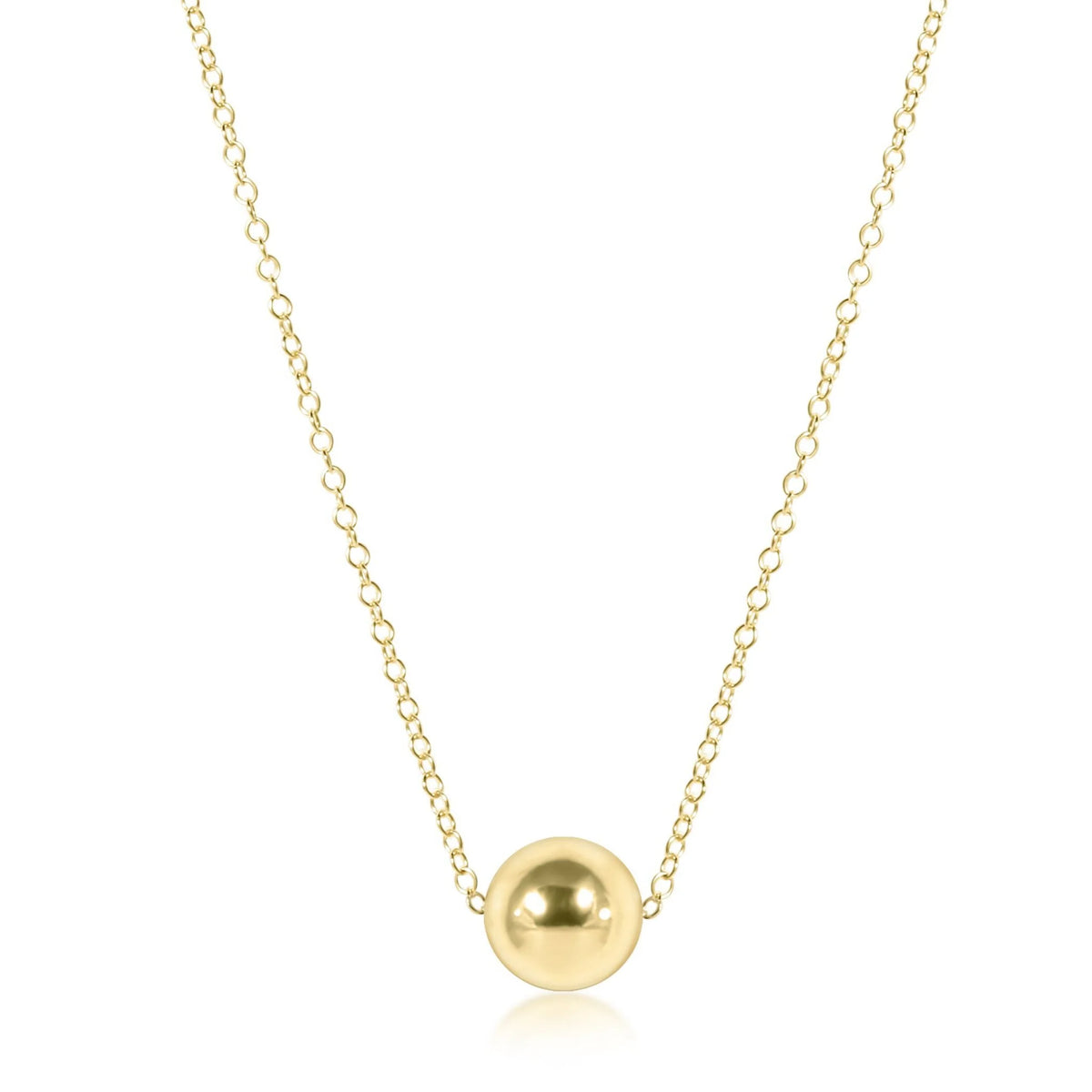enewton 16" necklace classic gold bead 8mm