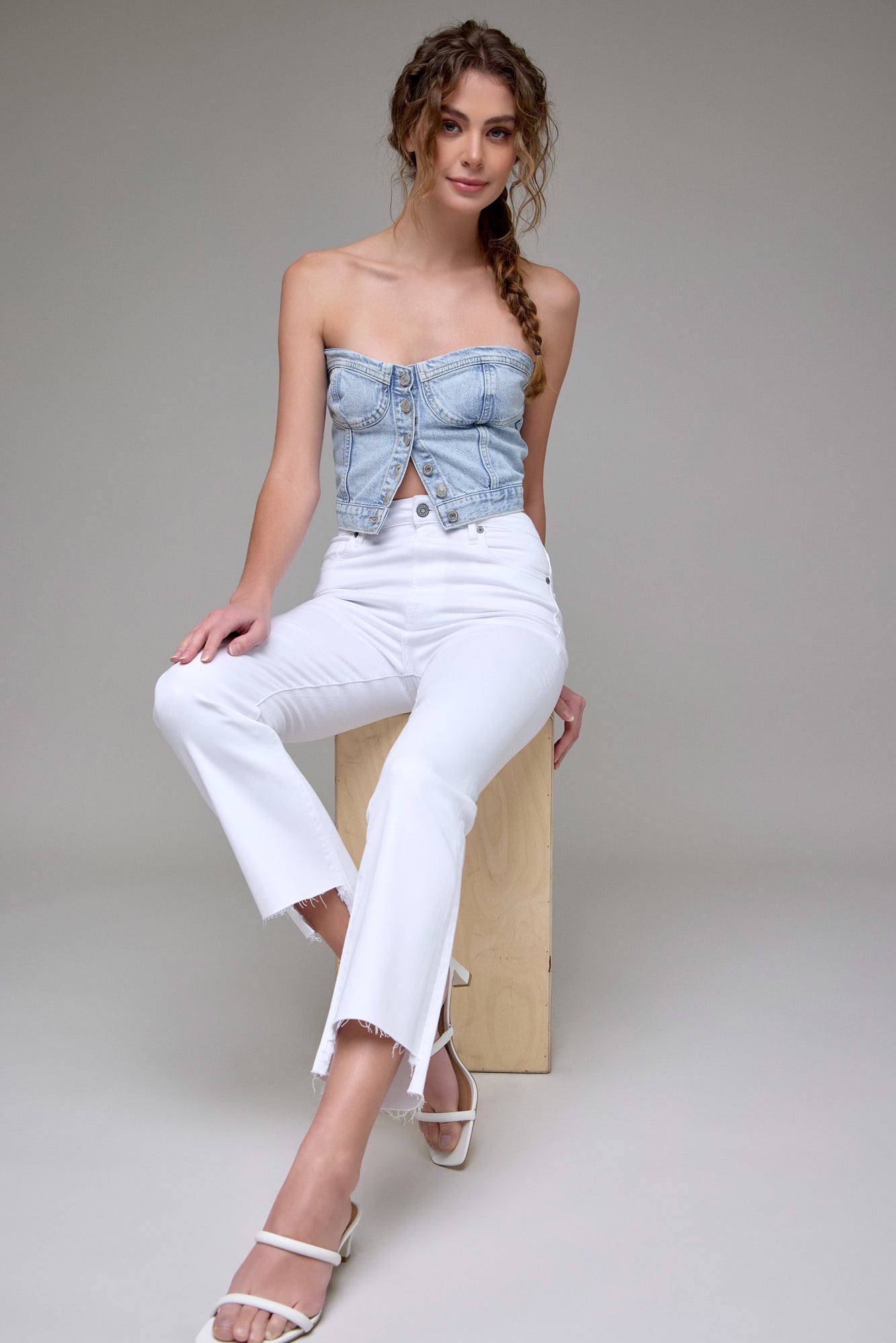 Happi Step Crop Flare